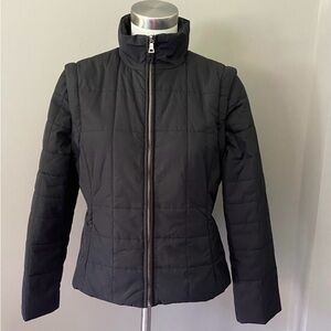 Petite Sophisticate Ladies Sz 8 Black Zip Front Jacket Pre Owned Excellent Cond.